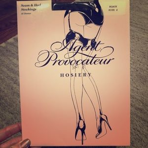 Agent Provocateur Seam & Heel stockings